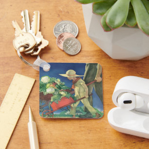 Vintage Kind, Biologischer Gartenbau; Victory Gard Schlüsselanhänger