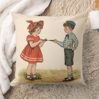 Vintage Kinder  Kissen