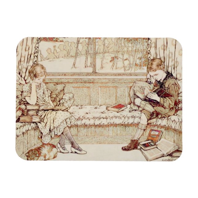 Vintage Kinder Magnet (Horizontal)