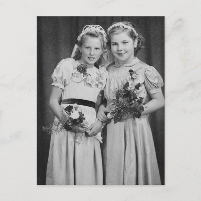 Vintage Kinder Postkarte (Vorderseite)