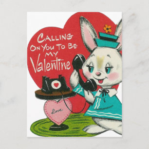 Vintage Kindervalentinepostkarten Feiertagspostkarte