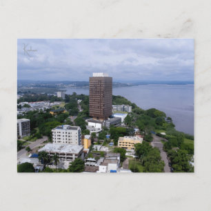 vintage Kinshasa Demokratische Republik Kongo Postkarte
