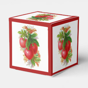 Vintage Kirschen Geschenkschachtel