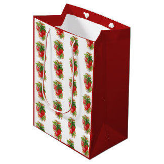 Vintage Kirschen Mittlere Geschenktüte