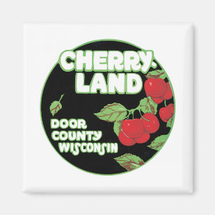 Vintage Kirschland Wisconsin Magnet