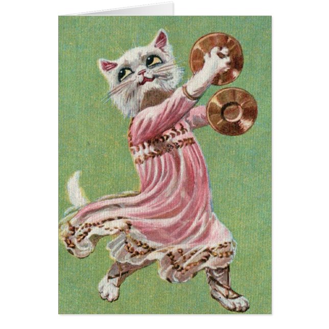Vintage - Kitty Kat Harems-Tänzerin, (Vorne)