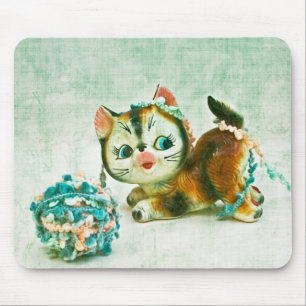 Vintage-Kitty-Katze Mousepad