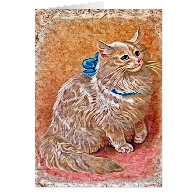 Vintage Kitty Painting (Vorne)
