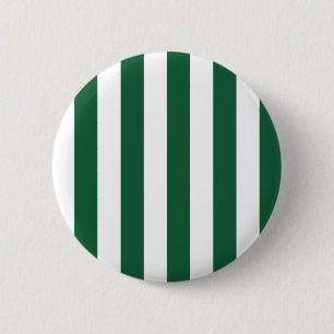 Vintage, klassische Flasche, grün und weiß Streife Button