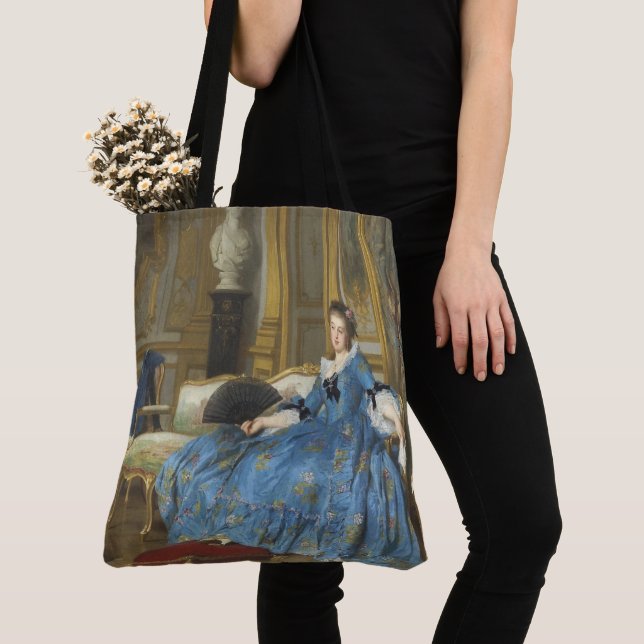 Vintage klassische Malerei mit Sassy Girl Tasche (Von Nahem)