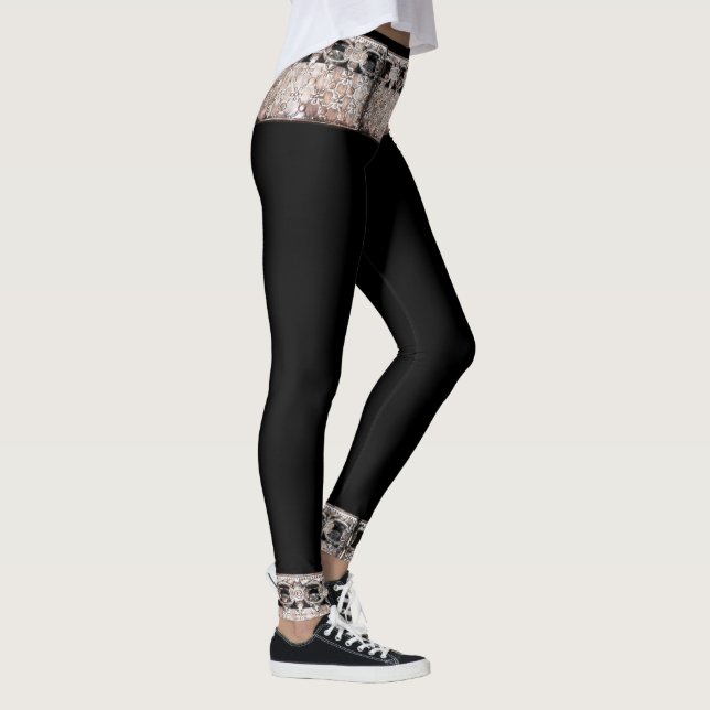 Vintage Kleidung Leggings (Rechts)