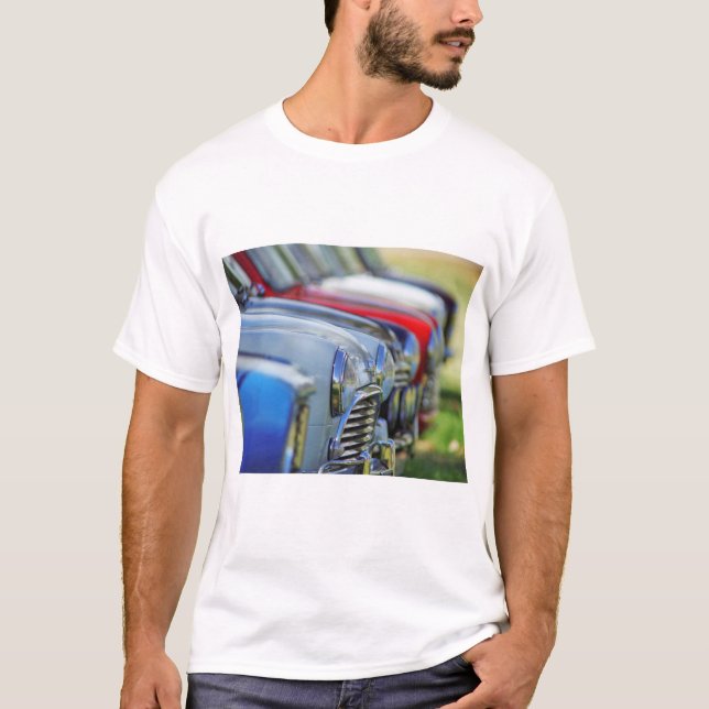 Vintage Kleinkrafträder T-Shirt (Vorderseite)