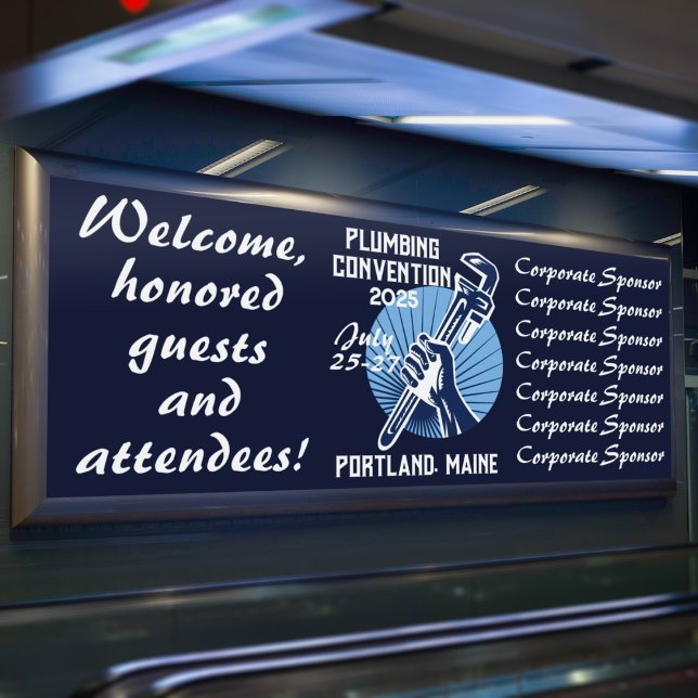 Vintage Klempnerkonvention Banner (Von Creator hochgeladen)