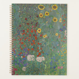 Vintage Klimt Bauerngarten Sonnenblumen Blumige Ku Planer