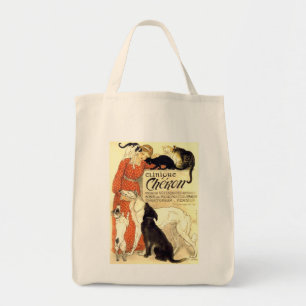 Vintage Klinik Cheron Steinlen Bild-Taschen-Tasche Tragetasche