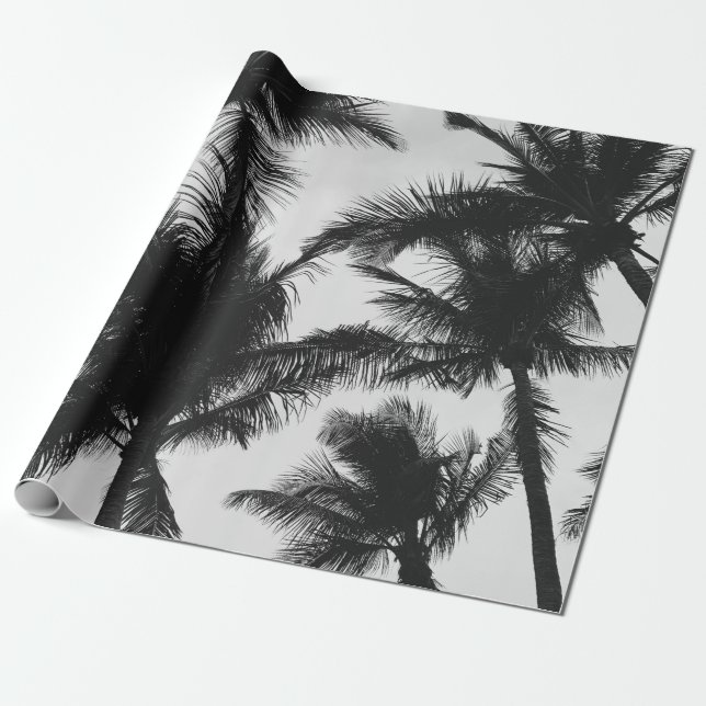 VINTAGE KOKOSPALME GESCHENKPAPIER (Ungerollt)