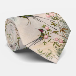 Vintage Kolibris Krawatte