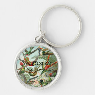 Vintage Kolibris Schlüsselanhänger