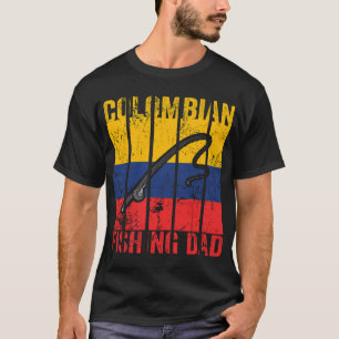 Vintage kolumbianischer Angelvater T-Shirt