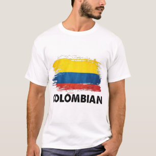 Vintage Kolumbien Kolumbianisch T-Shirt