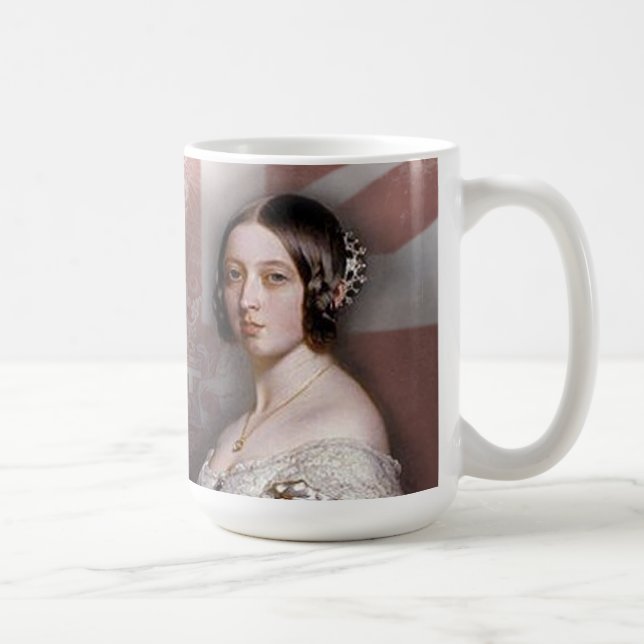 Vintage Königin Victoria Kaffeetasse (Rechts)