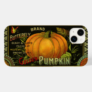Vintage können Kunst etikettieren, Schmetterling K Case-Mate iPhone Hülle