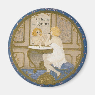 Vintage kosmetische Anzeige Magnet