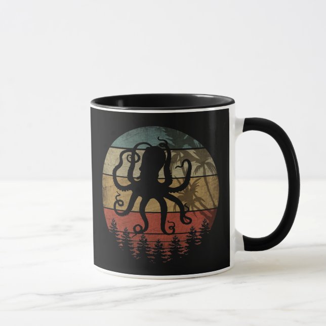 VINTAGE-KRAKE TASSE (Rechts)