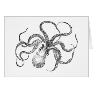 Vintage Kraken-Schablone