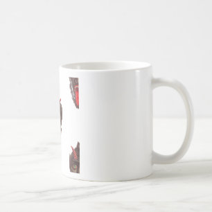 vintage Krampus Kaffeetasse