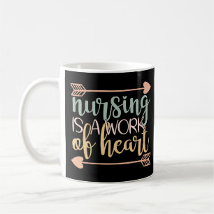 Vintage Krankenpflege ist eine Herzensangelegenhei Kaffeetasse