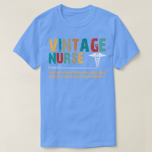 Vintage Krankenversicherung T-Shirt (Design vorne)