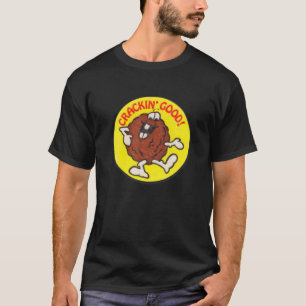 Vintage-Kratz-und-Schnüffler-Aufkleber Nüsse, Knac T-Shirt