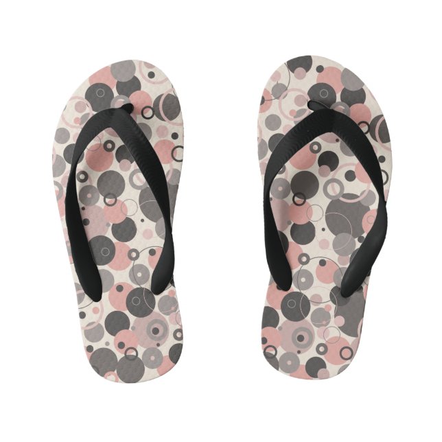 Vintage Kreise Kinderbadesandalen (Fußbett)