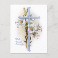 Vintage Kreuz- und Osterlilien