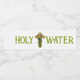 Vintage Kreuzblüten Heiligwasser