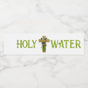Vintage Kreuzblüten Heiligwasser