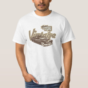 Vintage Kreuzfahrt-Nacht T-Shirt