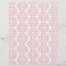 Vintage Kreuzstickerherzen