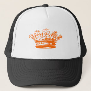Vintage Krone - Orange Truckerkappe