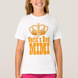 Vintage Krone V016 der Welt des Goldbestes MIMI T-Shirt