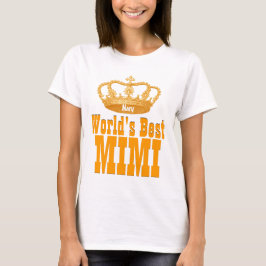 Vintage Krone V016 der Welt des Goldbestes MIMI T-Shirt