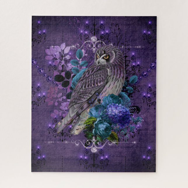 Vintage Kronleuchter und Schmuckstücke aus Eulenbl (Vertikal)