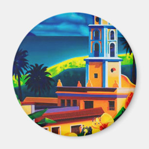 Vintage Kuba-Reise Magnet