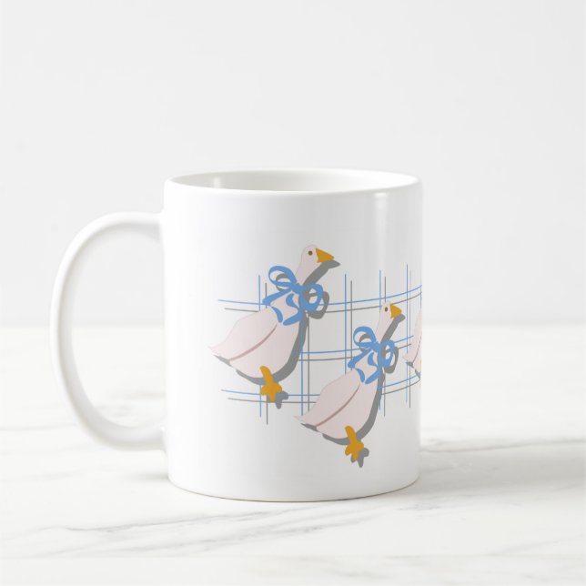 Vintage Küche Gänse Nostalgie Kitchen Vibes Kaffeetasse (Links)