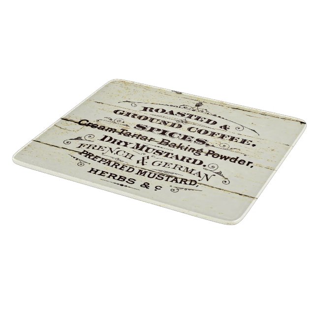 Vintage Küche Schneidebrett (Ecke)