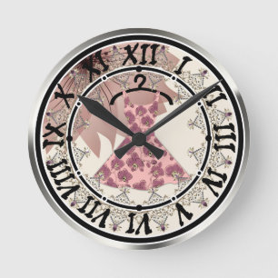 Vintage Küchenuhr Runde Wanduhr