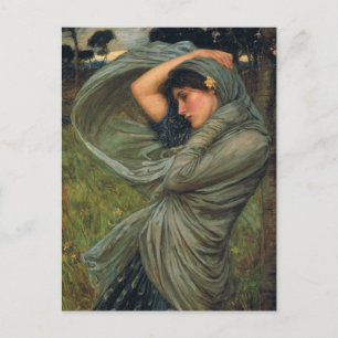 Vintage-Kunst John William Waterhouse Postkarte