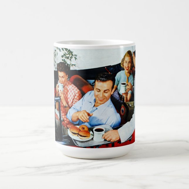 Vintage Kunst-Kaffee-Tasse Kaffeetasse (Mittel)
