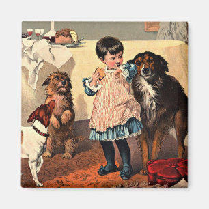 Vintage Kunst Magnet